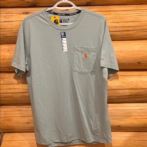 Carhartt Sage Green Pocket Tee